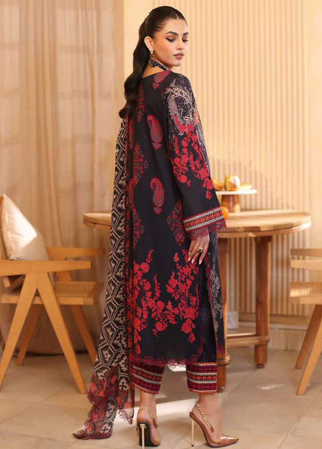 Reem by Charizma Embroidered Lawn Suits Unstitched 3 Piece CRZ24RS CRS4-07 - Spring Summer Collection