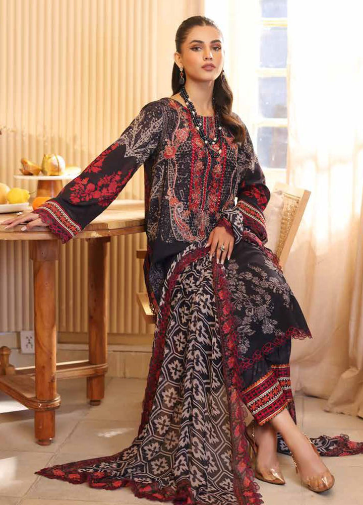 Reem by Charizma Embroidered Lawn Suits Unstitched 3 Piece CRZ24RS CRS4-07 - Spring Summer Collection
