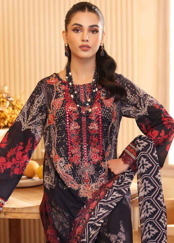 Reem by Charizma Embroidered Lawn Suits Unstitched 3 Piece CRZ24RS CRS4-07 - Spring Summer Collection