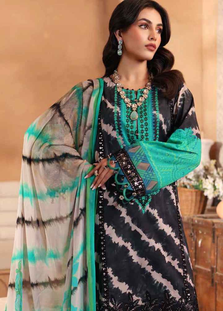 Reem by Charizma Embroidered Lawn Suits Unstitched 3 Piece CRZ24RS CRS4-08 - Spring Summer Collection