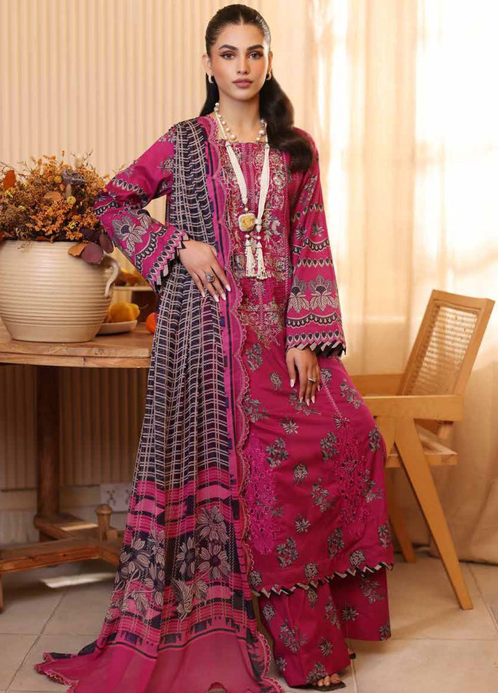 Reem by Charizma Embroidered Lawn Suits Unstitched 3 Piece CRZ24RS CRS4-09 - Spring Summer Collection