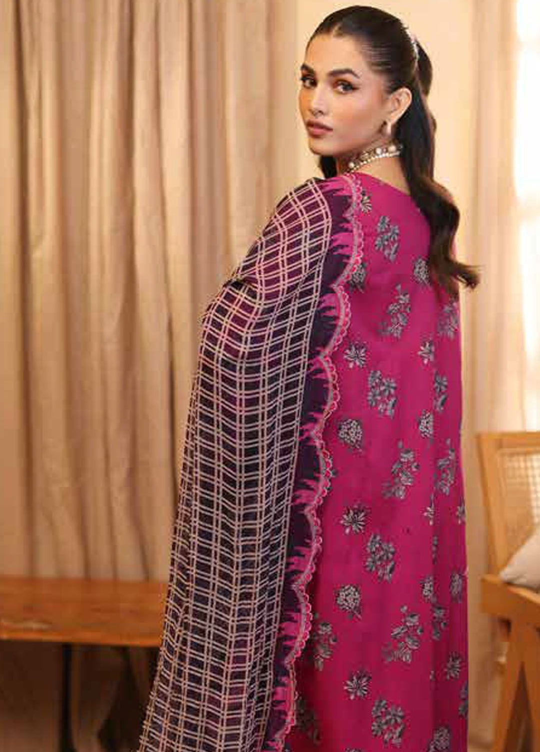 Reem by Charizma Embroidered Lawn Suits Unstitched 3 Piece CRZ24RS CRS4-09 - Spring Summer Collection