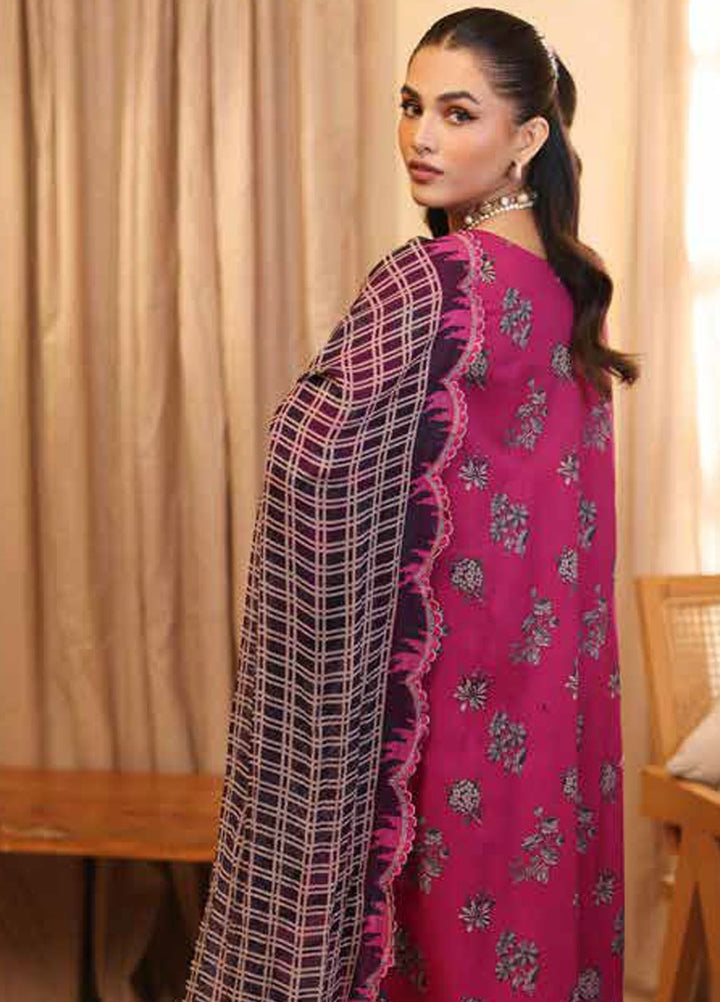 Reem by Charizma Embroidered Lawn Suits Unstitched 3 Piece CRZ24RS CRS4-09 - Spring Summer Collection