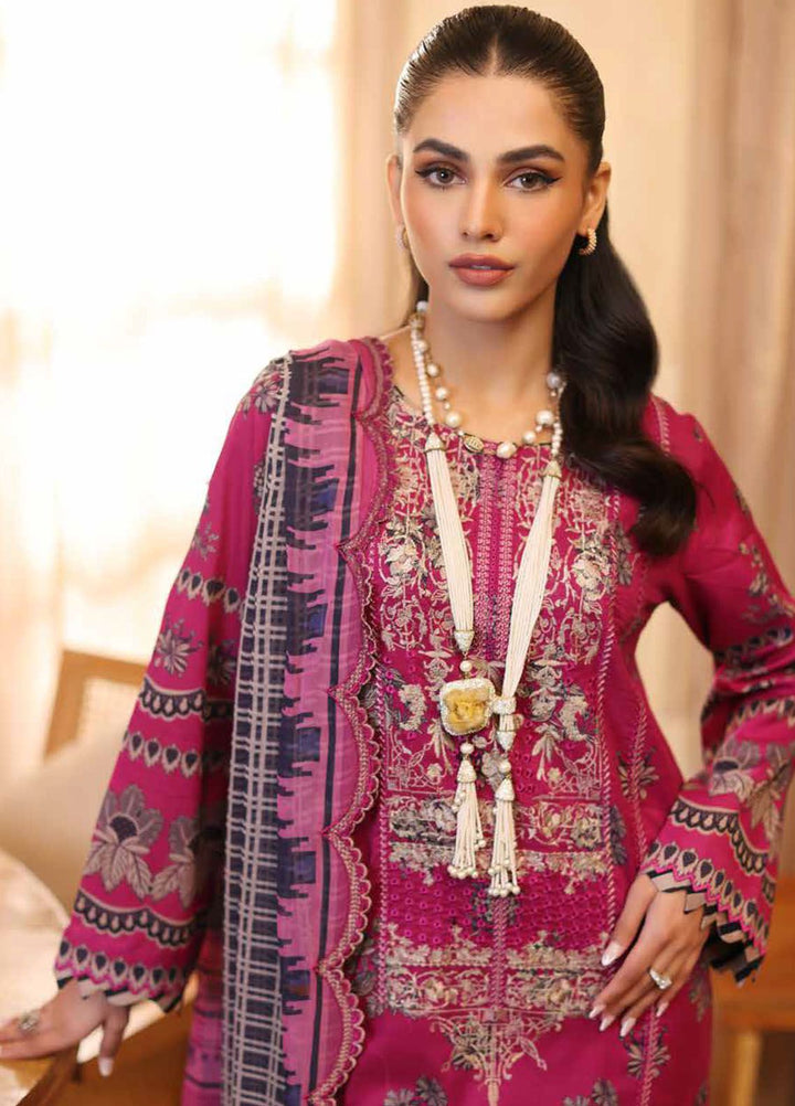 Reem by Charizma Embroidered Lawn Suits Unstitched 3 Piece CRZ24RS CRS4-09 - Spring Summer Collection