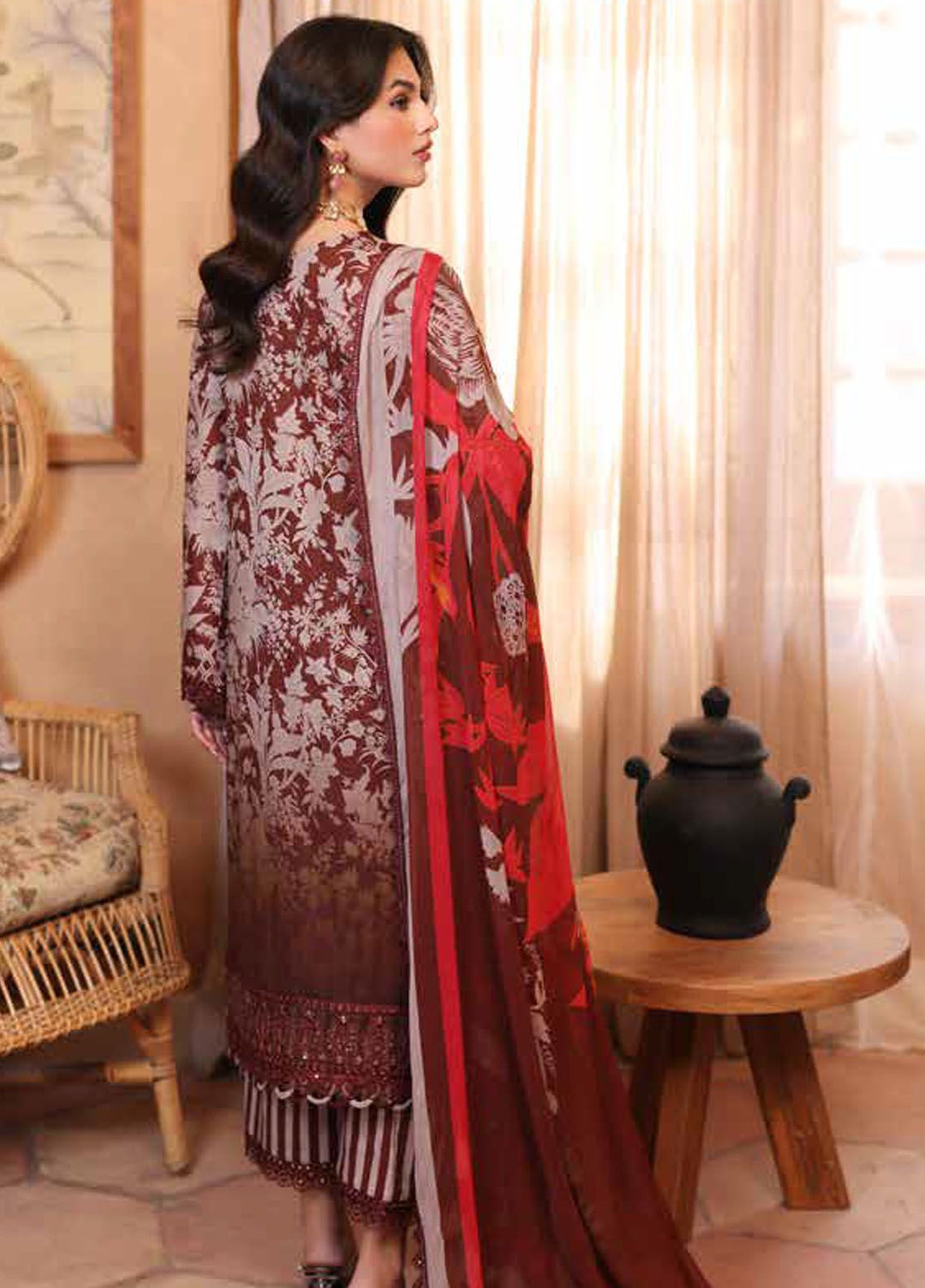 Reem by Charizma Embroidered Lawn Suits Unstitched 3 Piece CRZ24RS CRS4-10 - Spring Summer Collection