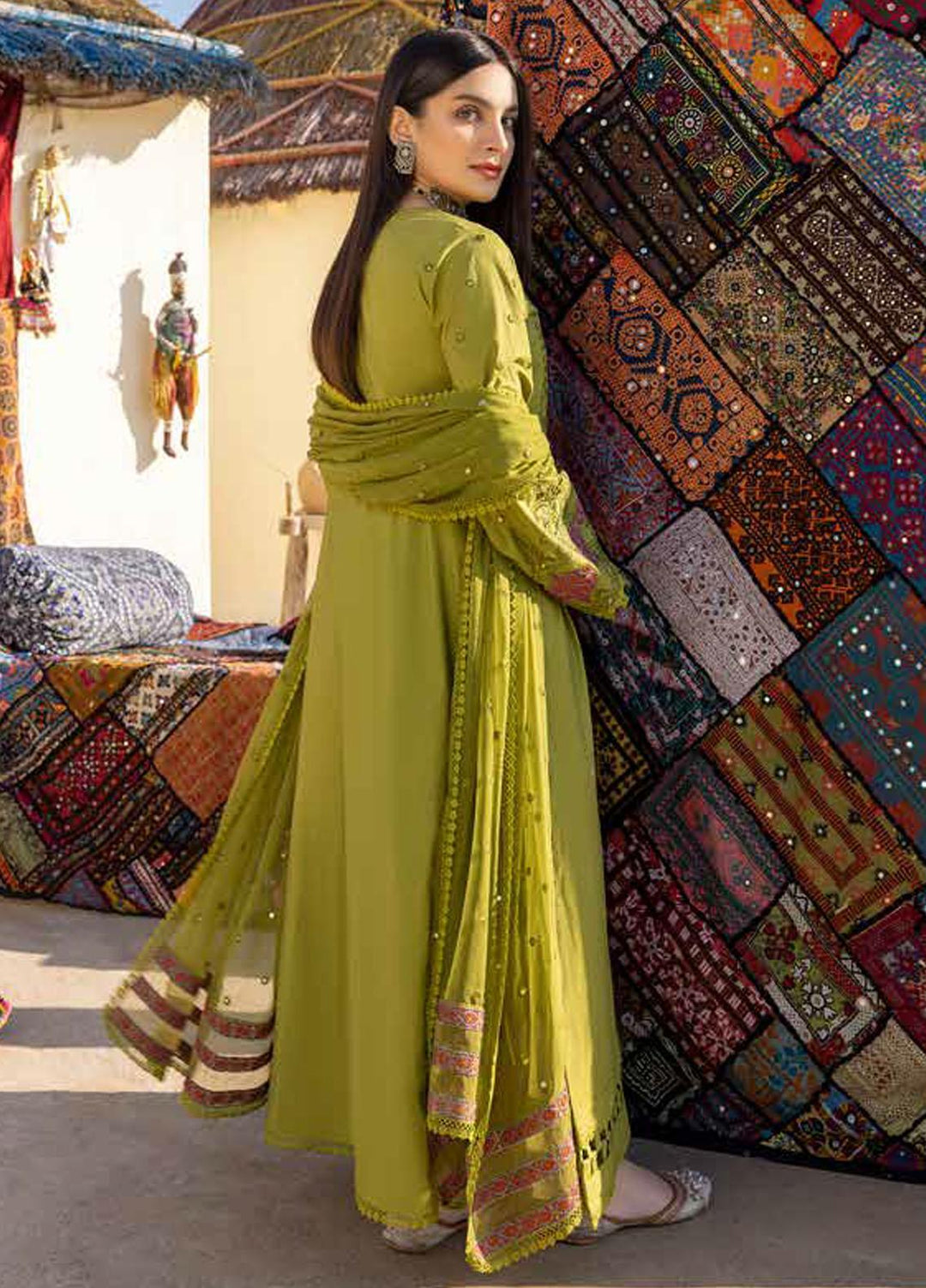 Reem By Charizma Embroidered Lawn Suits Unstitched 3 Piece CRZ23RM RM-001 - Festive Collection