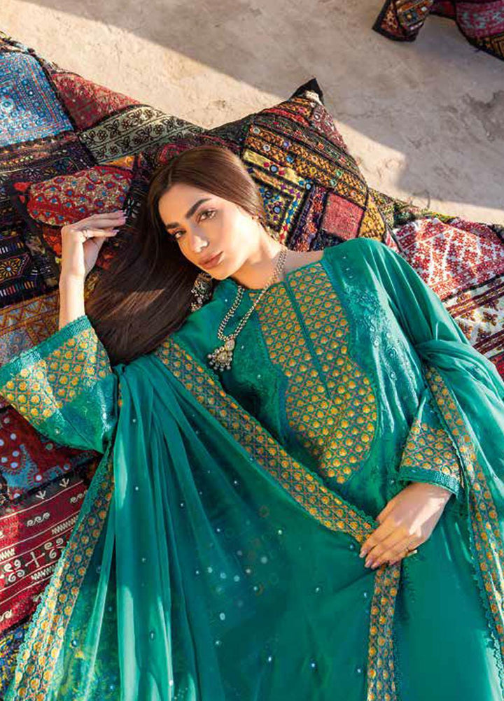 Reem By Charizma Embroidered Lawn Suits Unstitched 3 Piece CRZ23RM RM-003 - Festive Collection