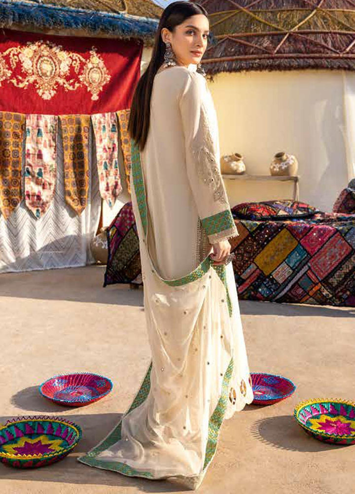 Reem By Charizma Embroidered Lawn Suits Unstitched 3 Piece CRZ23RM RM-004 - Festive Collection