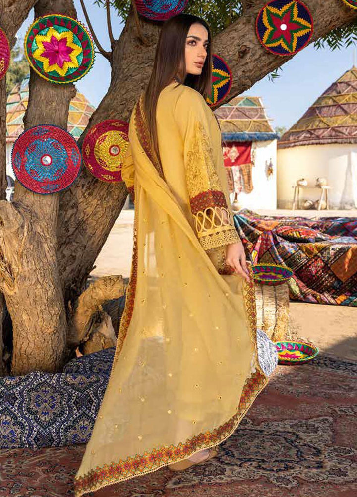 Reem By Charizma Embroidered Lawn Suits Unstitched 3 Piece CRZ23RM RM-006 - Festive Collection
