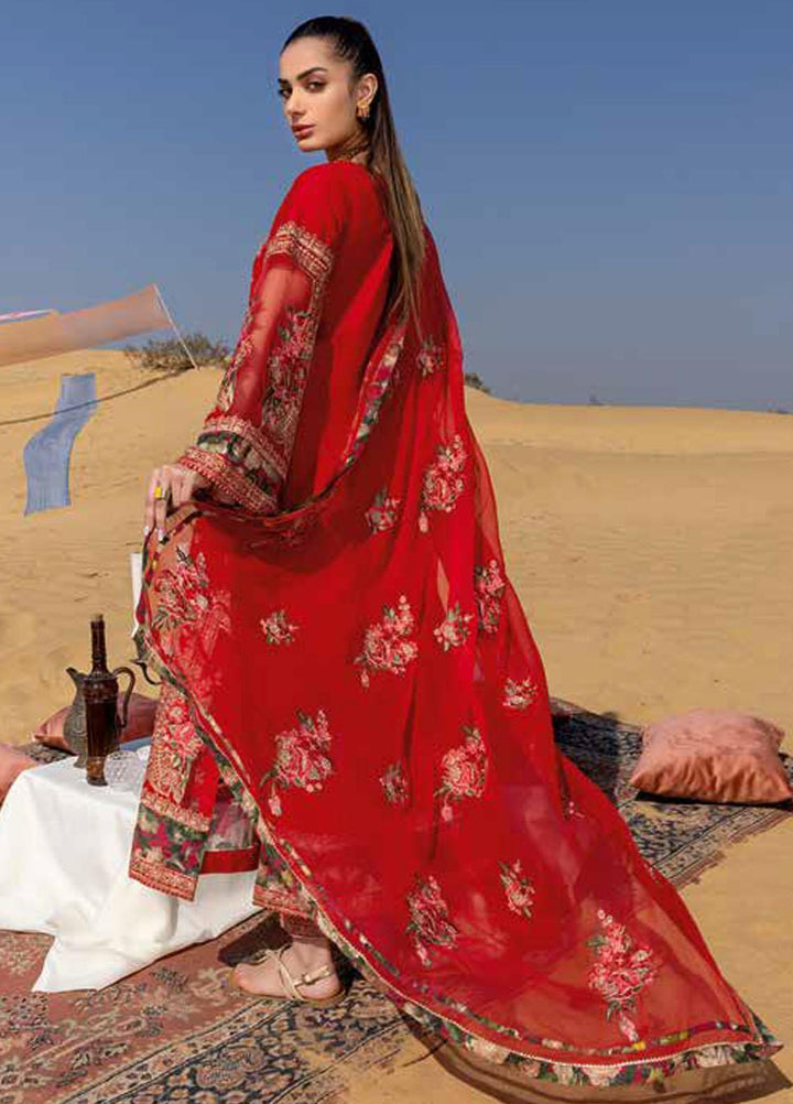 Reem By Charizma Embroidered Lawn Suits Unstitched 3 Piece CRZ23RM RM-008 - Festive Collection