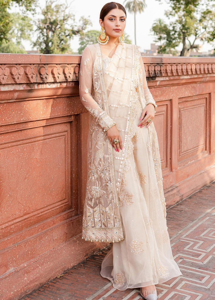 Reem By Zoya & Fatima Embroidered Net Suits Unstitched 3 Piece ZOF23R Naira  - Festive Collection