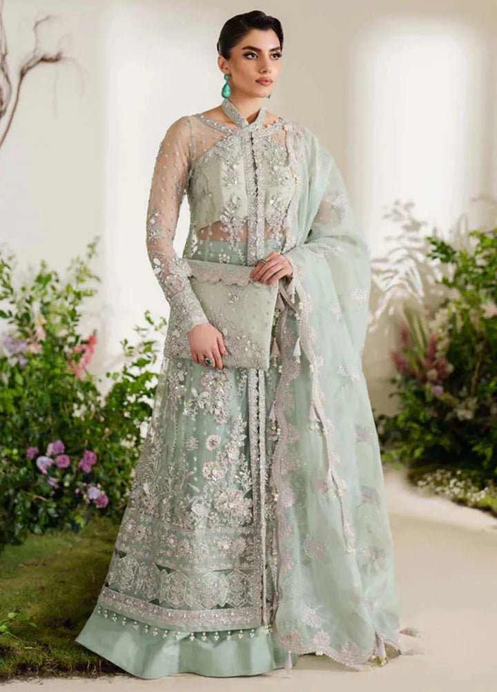Reem By Zoya And Fatima Embroidered Net Suit Unstitched 3 Piece ZOF24R Mahin - Formal Collection