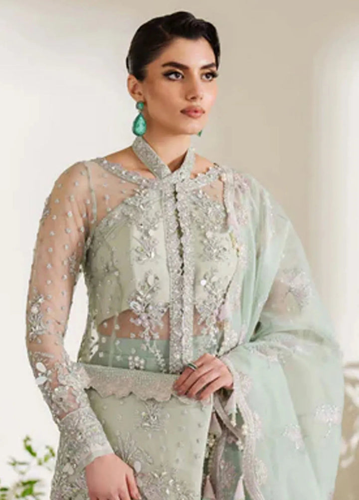Reem By Zoya And Fatima Embroidered Net Suit Unstitched 3 Piece ZOF24R Mahin - Formal Collection