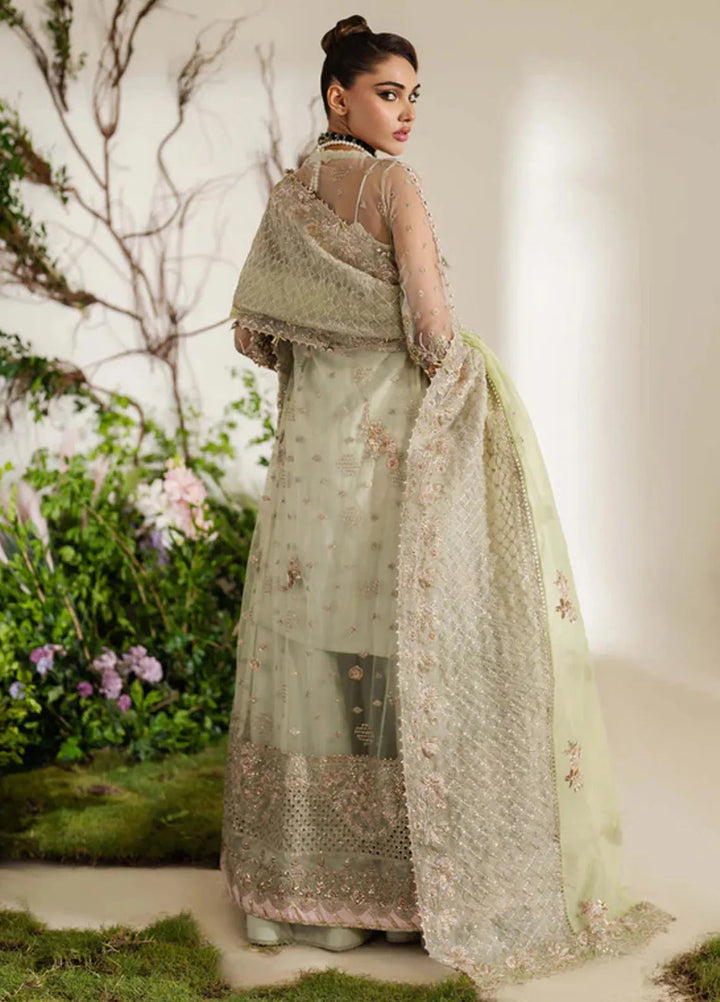 Reem By Zoya And Fatima Embroidered Net Suit Unstitched 3 Piece ZOF24R Sania - Formal Collection