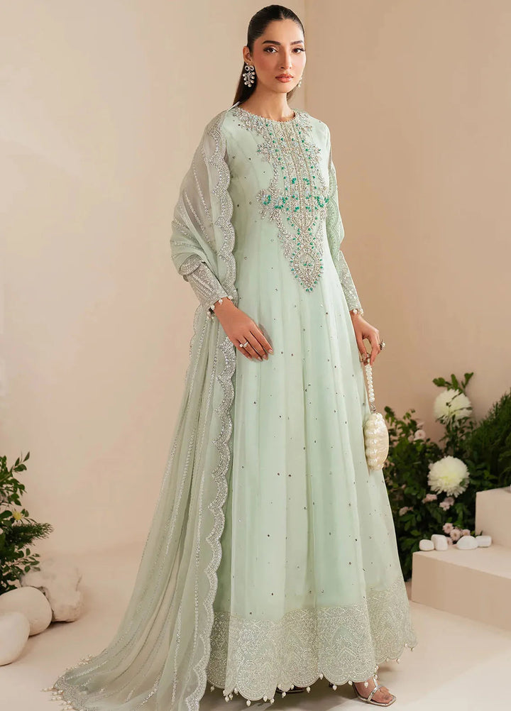 Reena by Alizeh Fashion Embroidered Chiffon Suit Unstitched 3 Piece AFB25RE D-4035 Rimel - Formals Collection