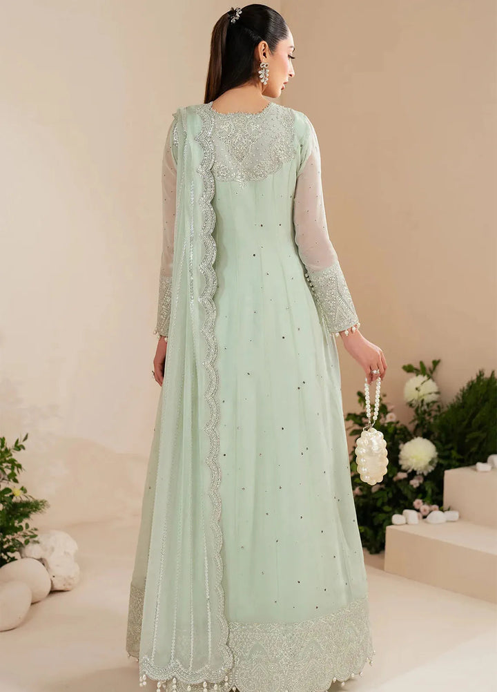 Reena by Alizeh Fashion Embroidered Chiffon Suit Unstitched 3 Piece AFB25RE D-4035 Rimel - Formals Collection