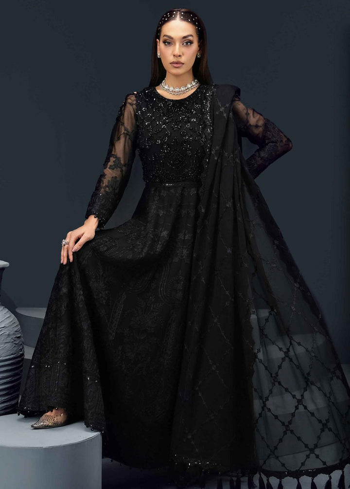 Reena By Alizeh Fashion Embroidered Chiffon Suits Unstitched 3 Piece AFB24R D-05 Zohreh - Luxury Collection