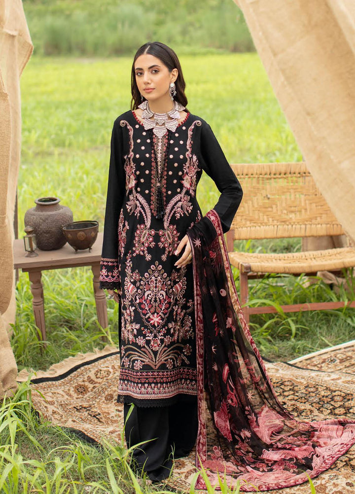 Reet By Ramsha Embroidered Karandi Suits Unstitched 3 Piece RSH22-R6 R-601 - Luxury Collection