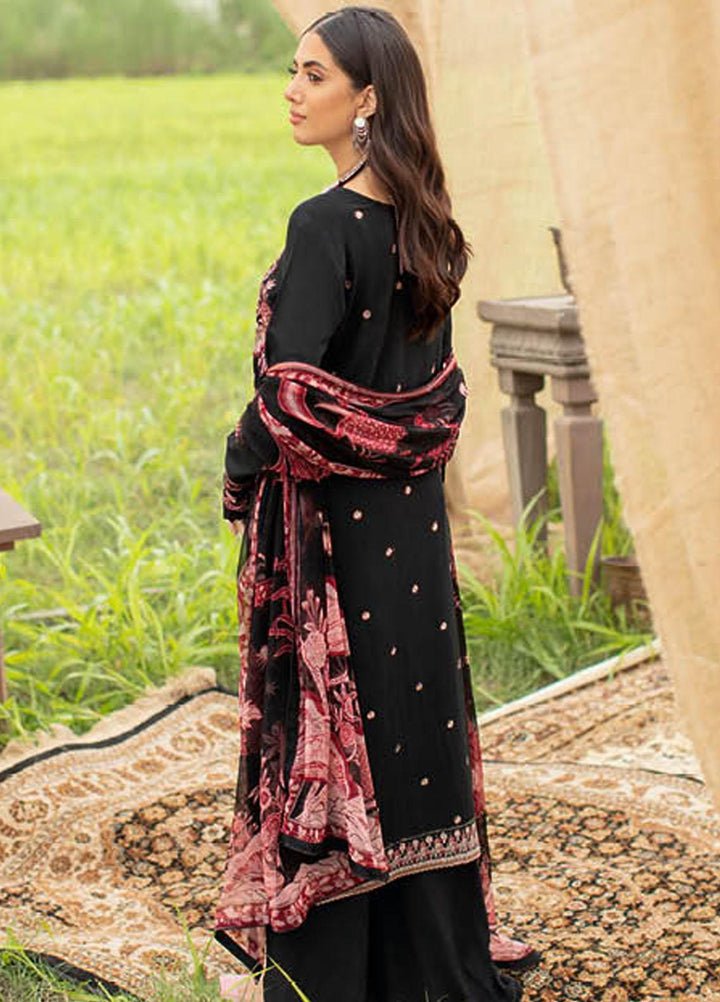 Reet By Ramsha Embroidered Karandi Suits Unstitched 3 Piece RSH22-R6 R-601 - Luxury Collection