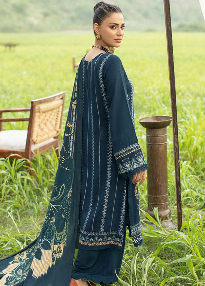 Reet By Ramsha Embroidered Karandi Suits Unstitched 3 Piece RSH22-R6 R-603 - Luxury Collection