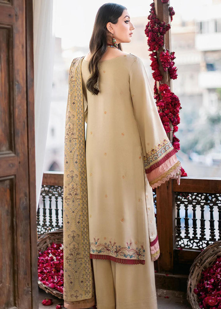 Reet By Ramsha Embroidered Karandi Suits Unstitched 3 Piece RSH22-R8 R-805 - Luxury Collection