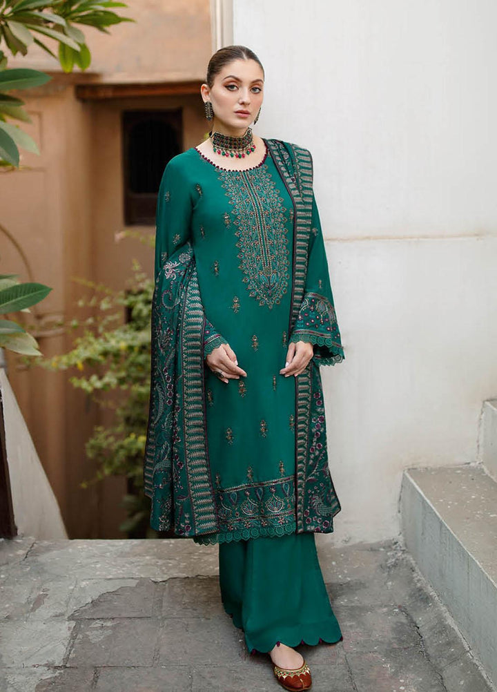 Reet By Ramsha Embroidered Karandi Suits Unstitched 3 Piece RSH22-R7 R-701 - Winter Collection