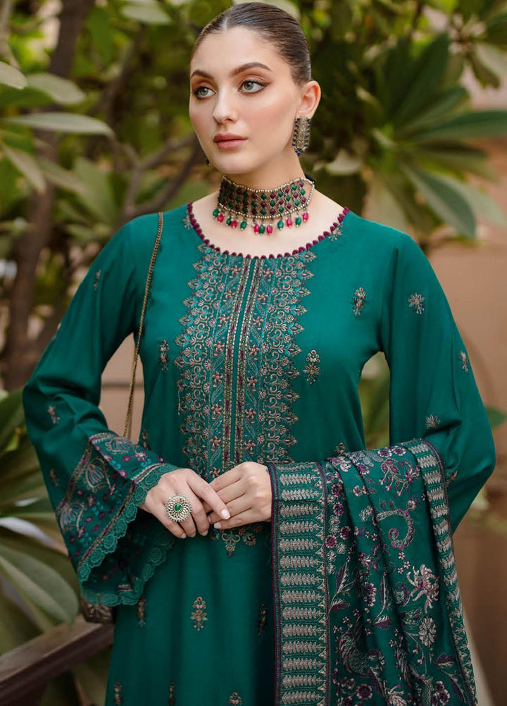 Reet By Ramsha Embroidered Karandi Suits Unstitched 3 Piece RSH22-R7 R-701 - Winter Collection