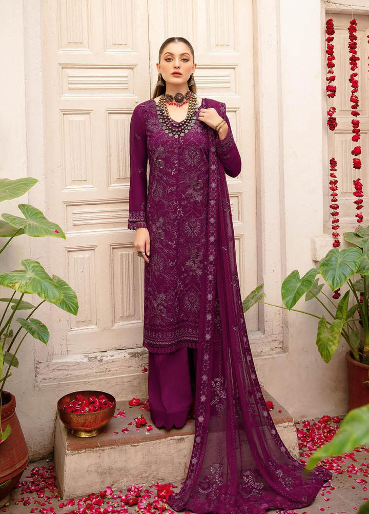 Reet By Ramsha Embroidered Karandi Suits Unstitched 3 Piece RSH22-R7 R-703 - Winter Collection