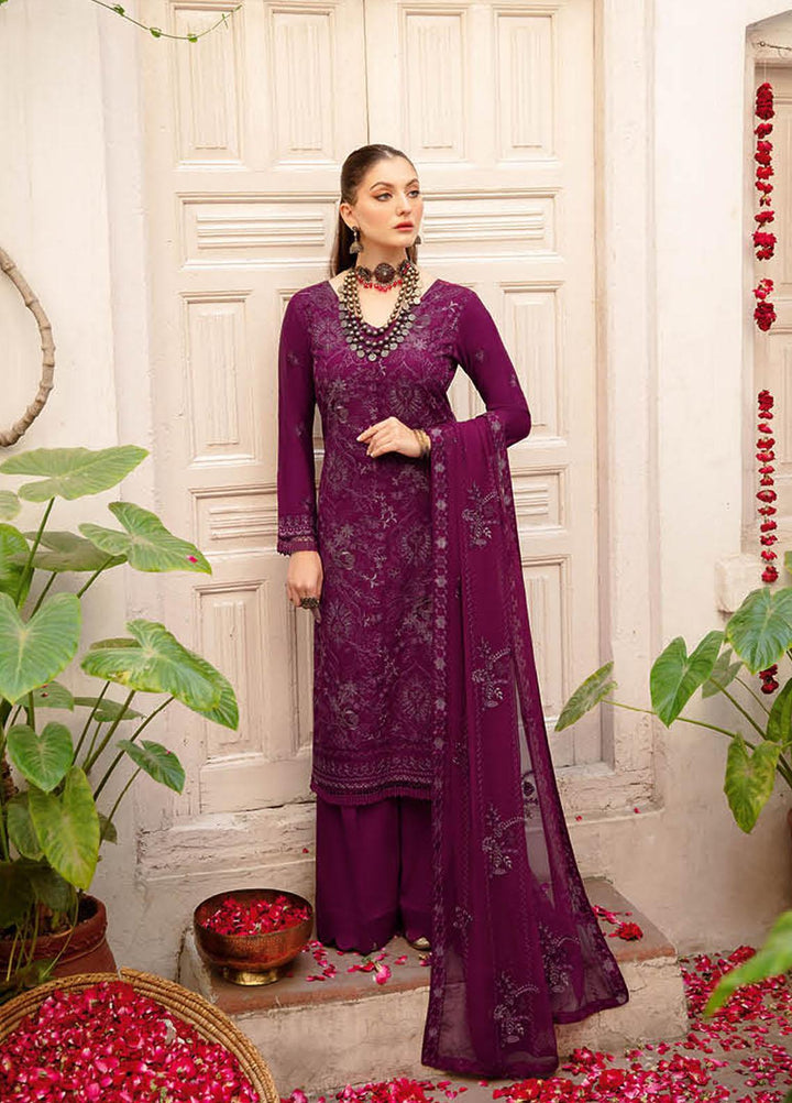 Reet By Ramsha Embroidered Karandi Suits Unstitched 3 Piece RSH22-R7 R-703 - Winter Collection