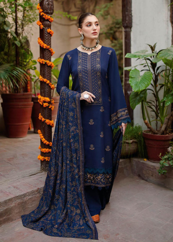 Reet By Ramsha Embroidered Karandi Suits Unstitched 3 Piece RSH22-R7 R-704 - Winter Collection