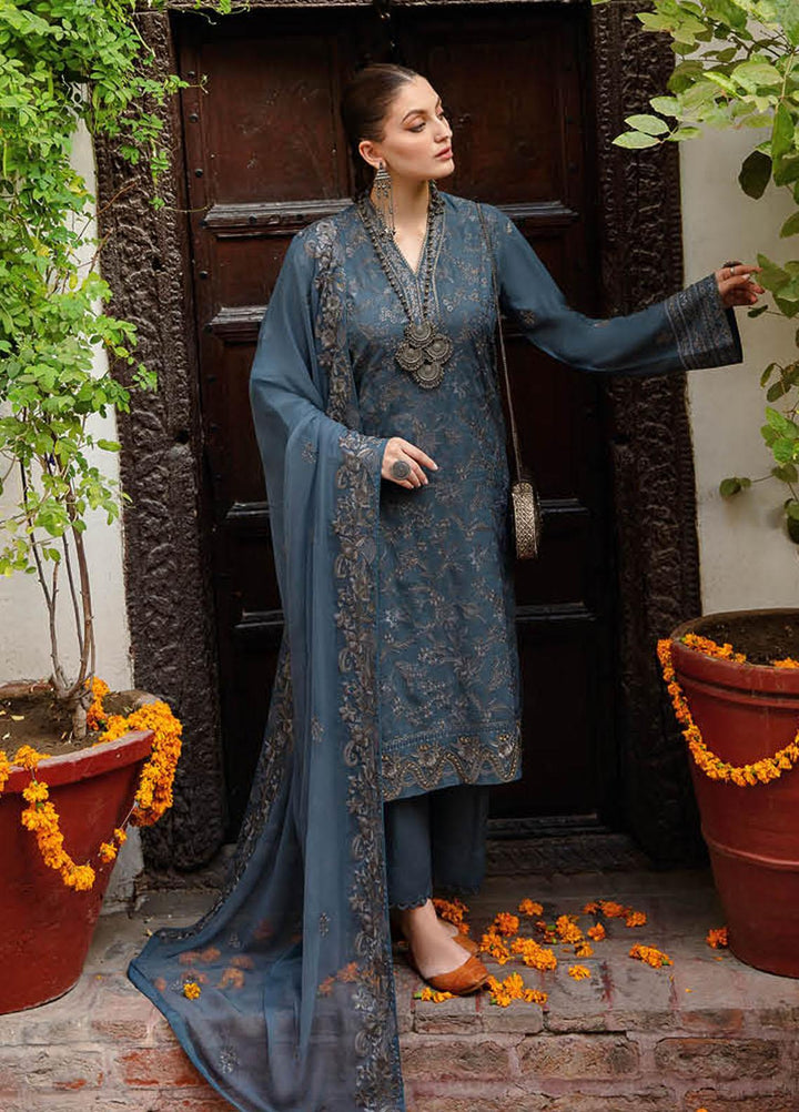 Reet By Ramsha Embroidered Karandi Suits Unstitched 3 Piece RSH22-R7 R-705 - Winter Collection