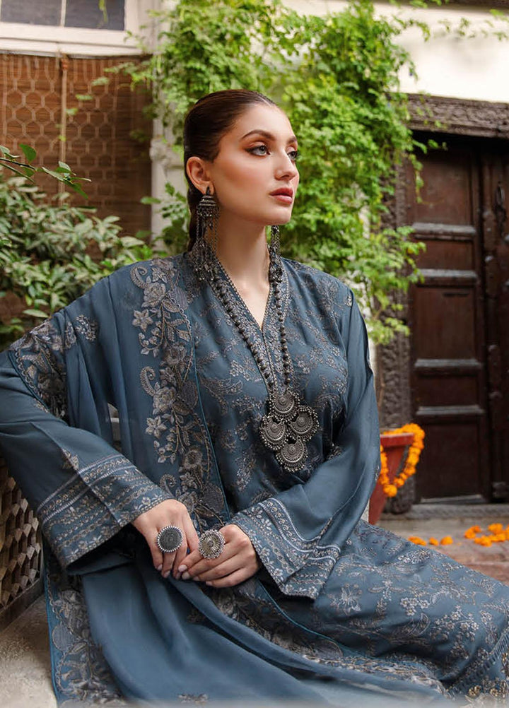 Reet By Ramsha Embroidered Karandi Suits Unstitched 3 Piece RSH22-R7 R-705 - Winter Collection