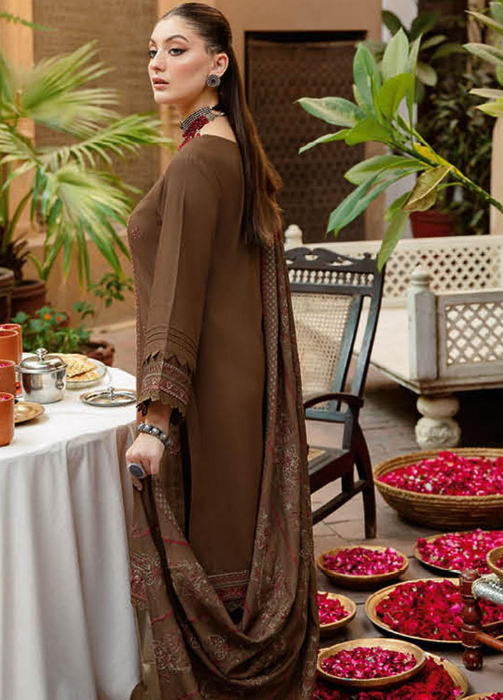 Reet By Ramsha Embroidered Karandi Suits Unstitched 3 Piece RSH22-R7 R-706 - Winter Collection