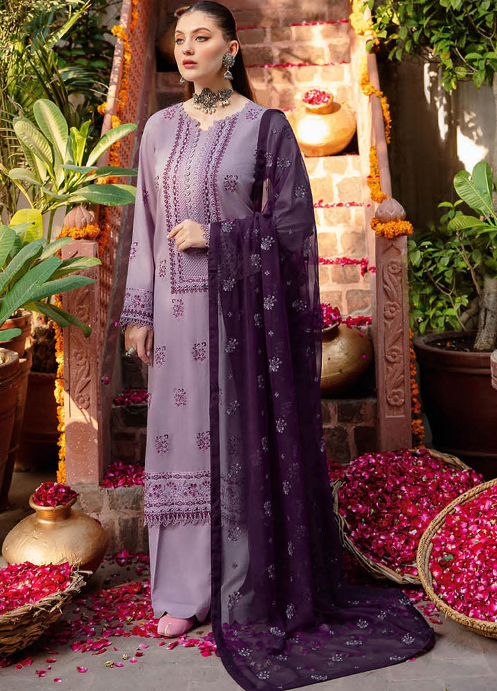 Reet By Ramsha Embroidered Karandi Suits Unstitched 3 Piece RSH22-R7 R-708 - Winter Collection