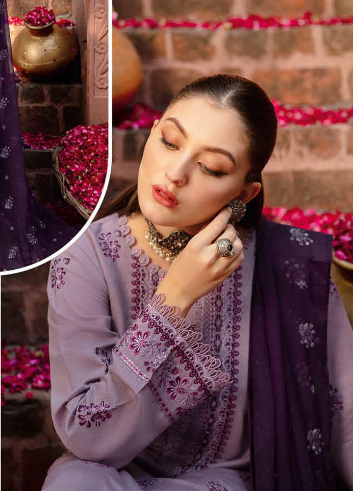Reet By Ramsha Embroidered Karandi Suits Unstitched 3 Piece RSH22-R7 R-708 - Winter Collection