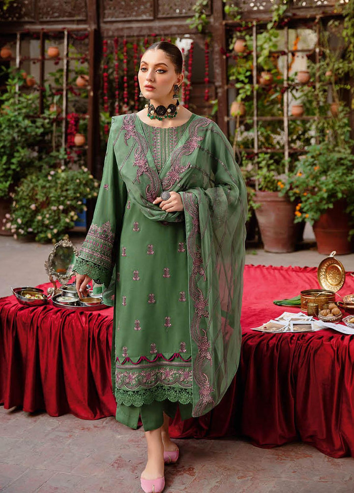 Reet By Ramsha Embroidered Karandi Suits Unstitched 3 Piece RSH22-R7 R-710 - Winter Collection