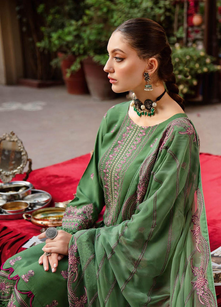 Reet By Ramsha Embroidered Karandi Suits Unstitched 3 Piece RSH22-R7 R-710 - Winter Collection