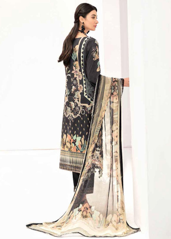 Reet By Ramsha Embroidered Lawn Suits Unstitched 3 Piece RSH22-R4 R-404 - Luxury Collection
