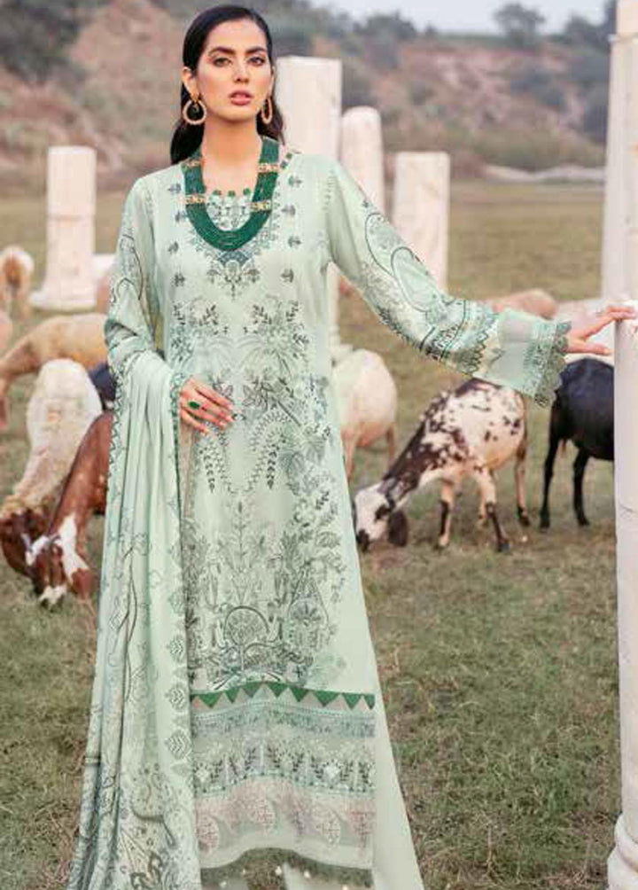Reet By Ramsha Embroidered Viscose Suits Unstitched 3 Piece RSH21-R3 R-302 - Winter Collection