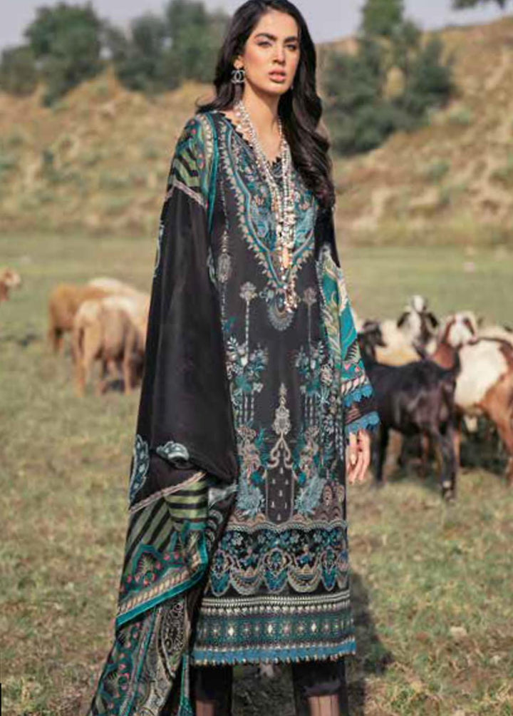 Reet By Ramsha Embroidered Viscose Suits Unstitched 3 Piece RSH21-R3 R-303 - Winter Collection