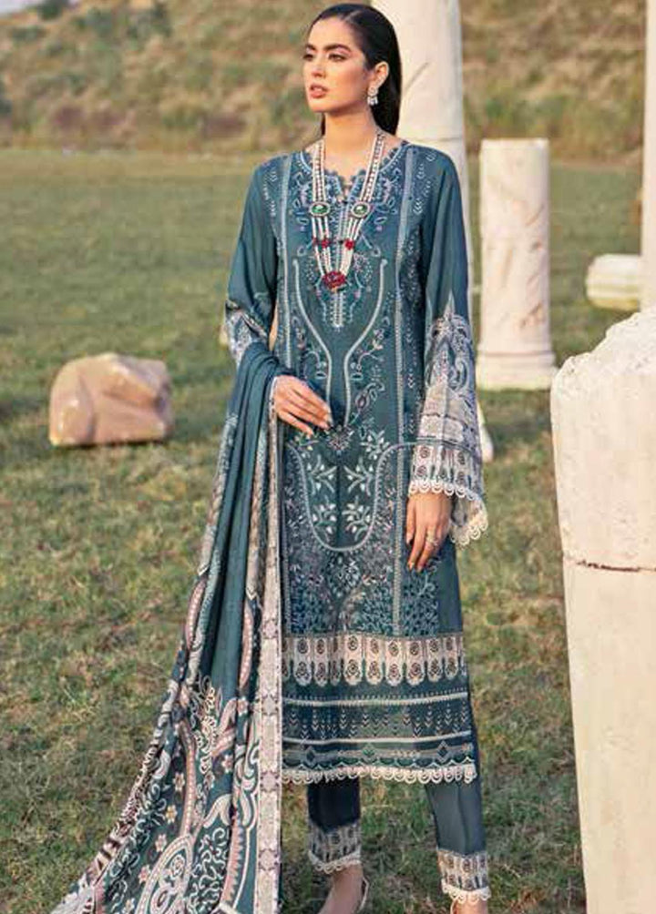 Reet By Ramsha Embroidered Viscose Suits Unstitched 3 Piece RSH21-R3 R-305 - Winter Collection