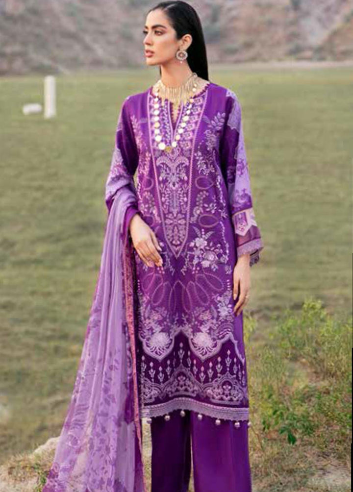 Reet By Ramsha Embroidered Viscose Suits Unstitched 3 Piece RSH21-R3 R-307 - Winter Collection