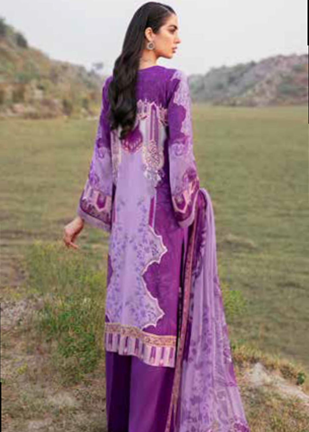 Reet By Ramsha Embroidered Viscose Suits Unstitched 3 Piece RSH21-R3 R-307 - Winter Collection