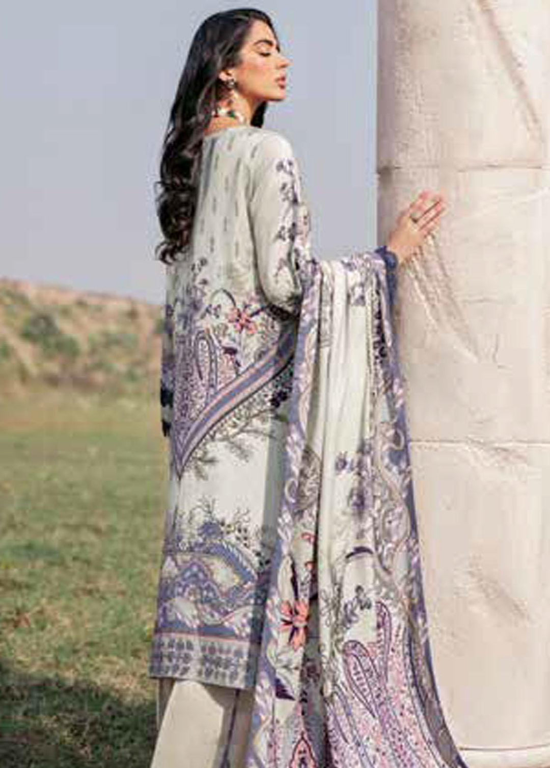 Reet By Ramsha Embroidered Viscose Suits Unstitched 3 Piece RSH21-R3 R-308 - Winter Collection