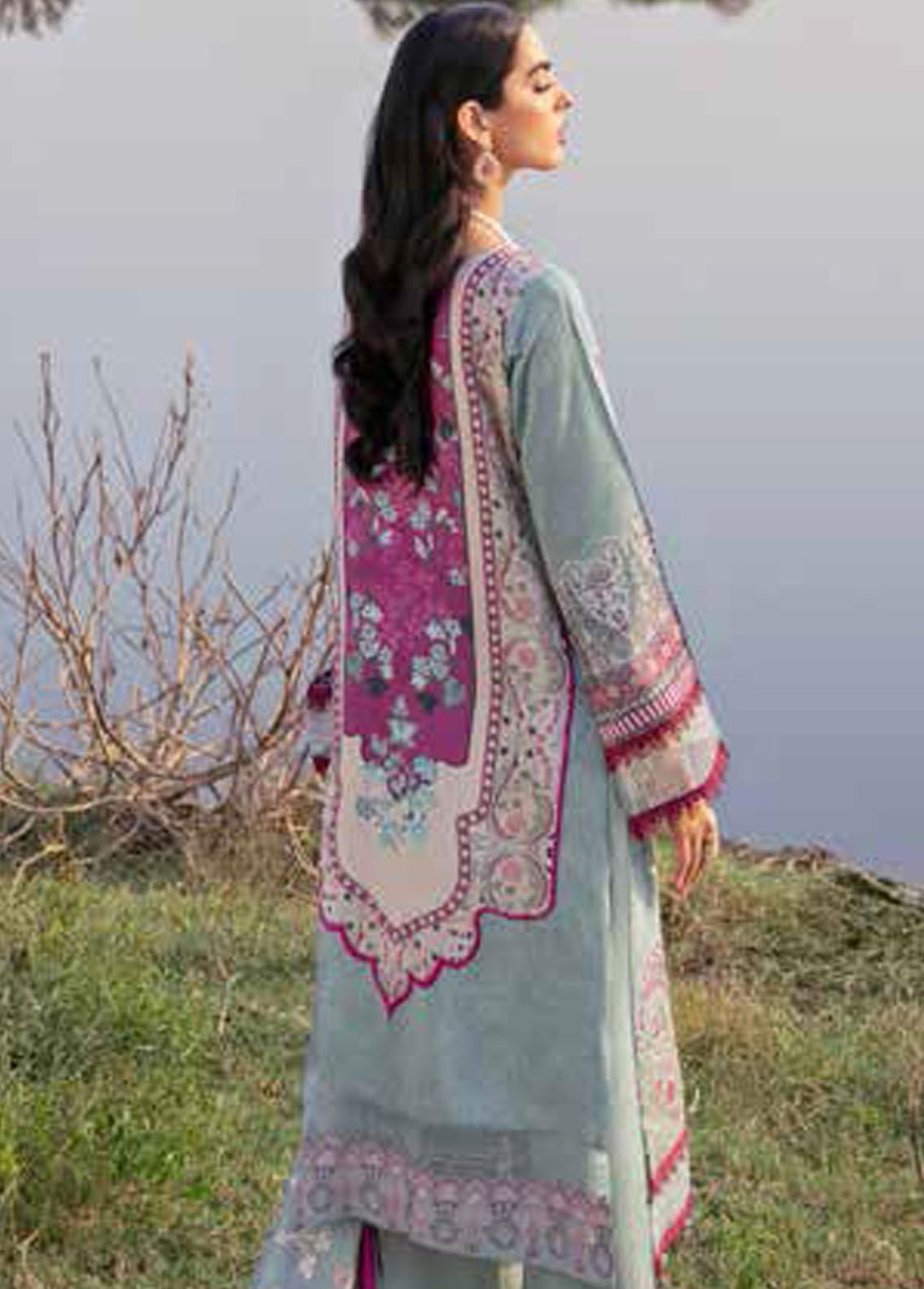 Reet By Ramsha Embroidered Viscose Suits Unstitched 3 Piece RSH21-R3 R-310 - Winter Collection