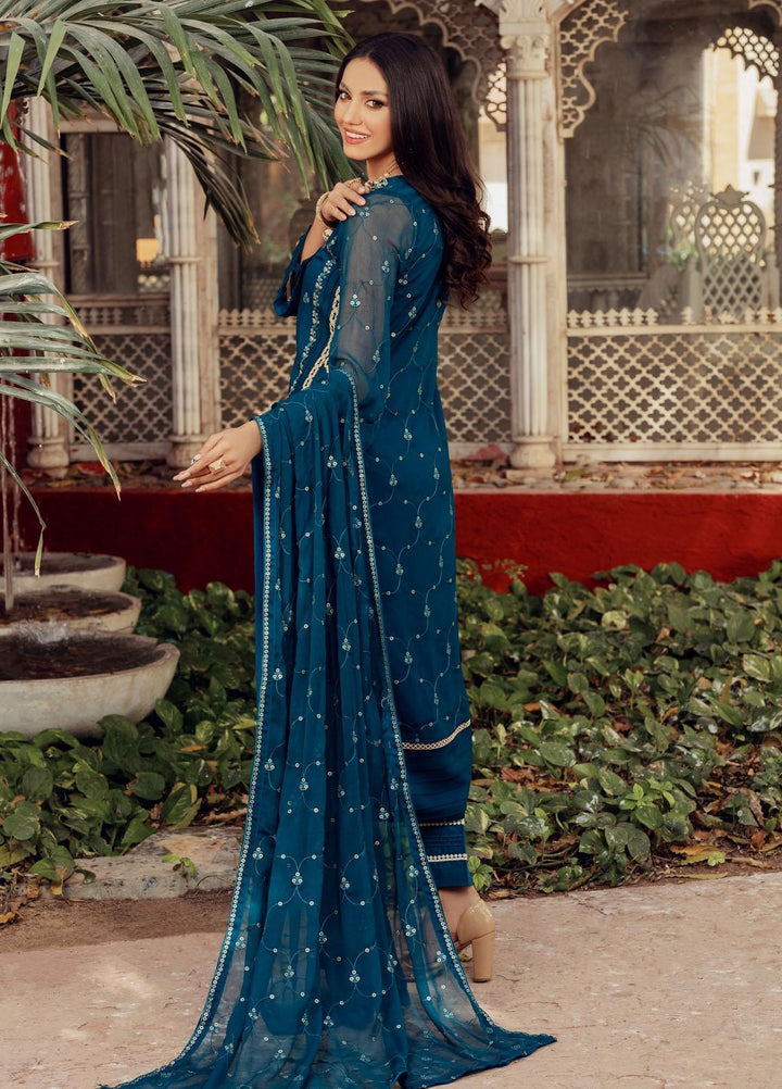 Shamooz Luxury Pret  Chiffon 3 Piece Suit Ruhi SEM-0433