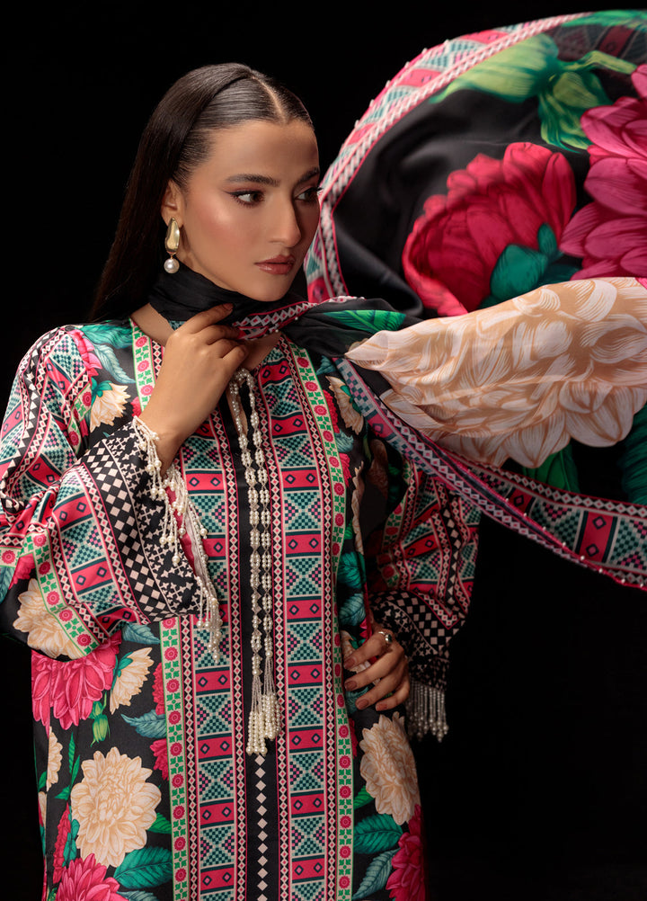 Reet Clothing Pret printed Silk 2 Piece Suit Blossara