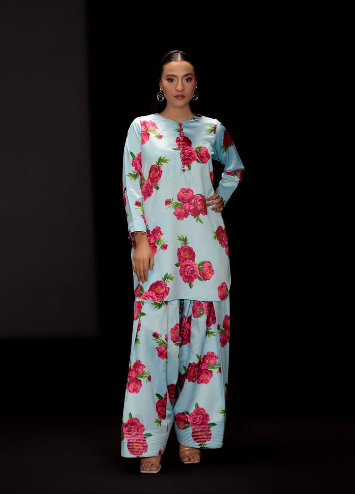 Reet Clothing Pret printed Silk 2 Piece Suit Celora