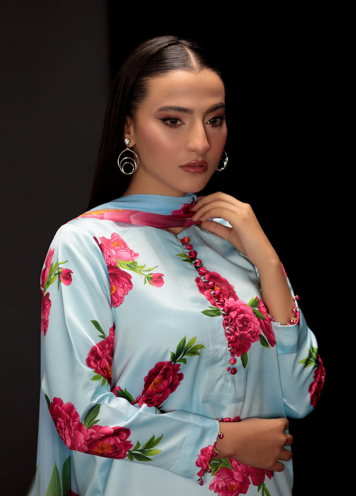 Reet Clothing Pret printed Silk 2 Piece Suit Celora