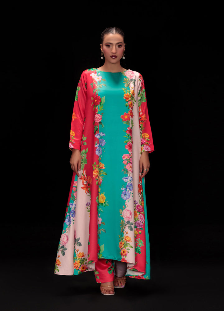 Reet Clothing Pret printed Silk 2 Piece Suit Edenia